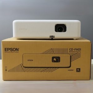 EPSON CO-FH01 - VIDÉOPROJECTEUR FHD - 3000 LUMENS - 3 LCD - JUSQU'À 30"- 12 000H - HDMI - SPEAKERS