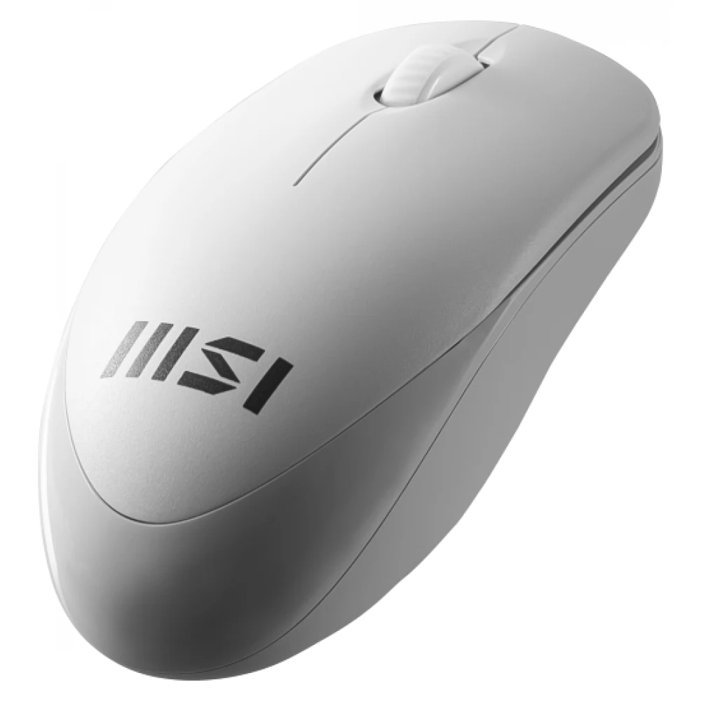MSI COMBO CLAVIER + SOURIS SANS FIL - RF1430 - AZERTY - USB-A - 100% AVEC PAVÉ NUMÉRIQUE - WHITE – Image 3