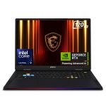 MSI RAIDER 18 HX AI - ULTRA 9 285HX - 32GB DDR5 - 1TB SSD - 18" 4K UHD - RTX 5080 16GB - RÉTROÉCLAIRÉ - BLACK