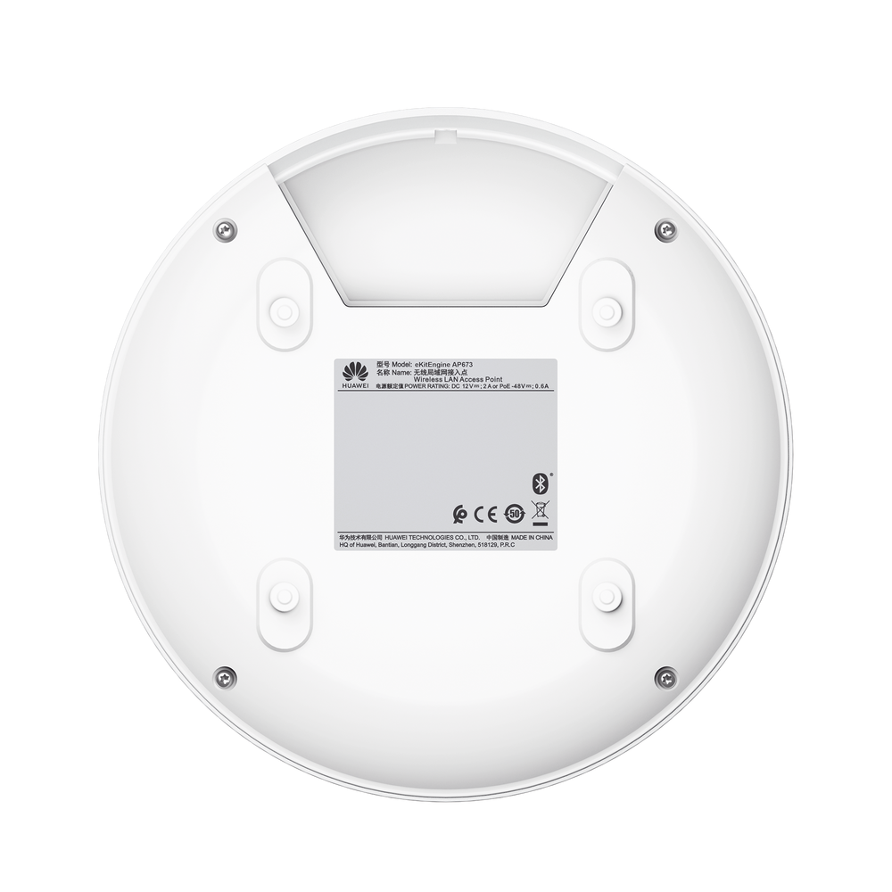 HUAWEI EKITENGINE AP673 POINT D'ACCÈS WIFI 7 - INTÉRIEUR PLAFONIER 6GHZ - ETHERNET PEO - ULTRA-RAPIDE – Image 4
