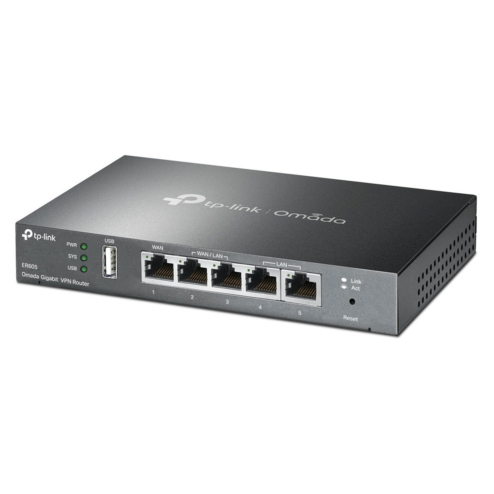 TP-LINK ER605 - ROUTEUR VPN OMADA GIGABIT - MULTI-WAN -ETHERNET GIGABIT RJ45 - 1000 MBPS - PARE-FEU – Image 3