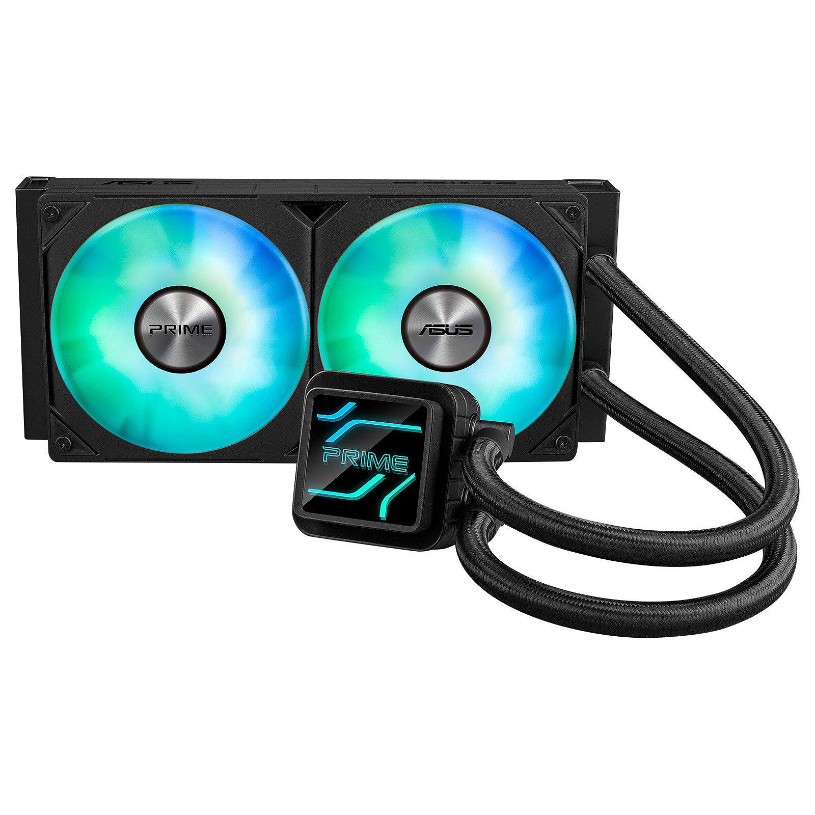 ASUS PRIME LC 240 ARGB - WATER COOLING 240 MM - SILENCIEUX - INTEL & AMD - PERFORMANCE - BLACK – Image 2