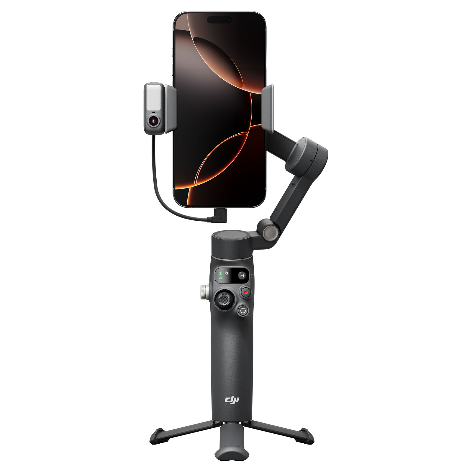 DJI OSMO MOBILE 8 - STABILISATEUR SMARTPHONE - BLUETOOTH - PLIABLE - AMAGNÉTIQUE - PORTRAIT/PAYSAGE – Image 2