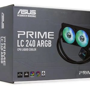 ASUS PRIME LC 240 ARGB - WATER COOLING 240 MM - SILENCIEUX - INTEL & AMD - PERFORMANCE - BLACK