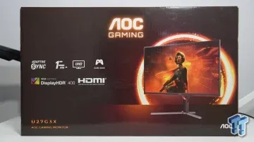 ECRAN AOC U27G3X - 27 INCH 4K - IPS - UHD HDR400 - 1Ms - 160 Hz - 3840 X 2160 - ADJUSTABLE STAND - – Image 4