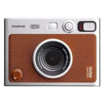 FUJIFILM INSTAX MINI EVO - APPAREIL PHOTO INSTANTANÉ - BLUETOOTH - LENS 28MM - 5 MP - FLASH - USB-C - MARRON (Copie) – Image 3