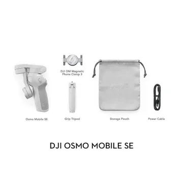 DJI OSMO MOBILE SE STABILISATEUR POUR SMARTPHONE - 4 MULTIPLICATEUR - DJI NACELLE INTELLIGENT -GRIS – Image 4