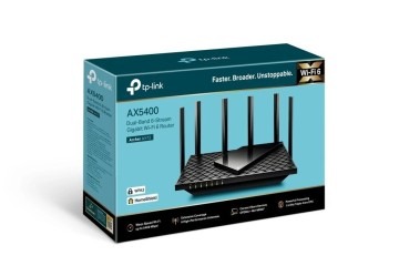 TP-LINK ARCHER AX72 - ROUTEUR AX5400 WIFI 6 - OFDMA - MU-MIMO - BI-BANDE - FIBRE-ADSL - WPA3 -BLACK