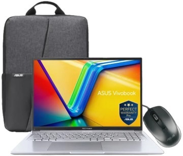 ASUS VIVOBOOK X1605VA - CORE i7-13620H - 8GB - 512GB SSD - 16" WUXGA - RÉTROÉCLAIRÉ + BAG + MOUSE