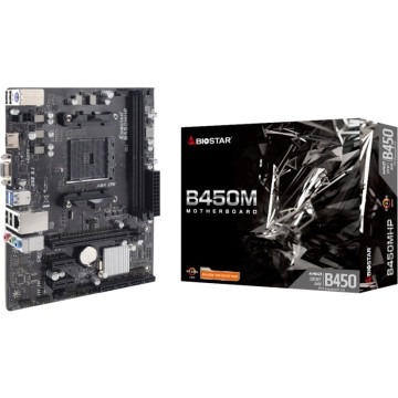 BUNDEL BIOSTAR B450M DDR4 - AMD RYZEN 5650G - ADATA PREMIER 8GB DDR4 3200HZ - MSI MAG SHILED M301 - BLACK – Image 3