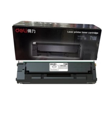TONER DELI D-T108 NOIR - POUR M1820 / P1820 - 1600 PAGES - IMPRESSION NETTE - QUALITÉ CONSTANTE – Image 4