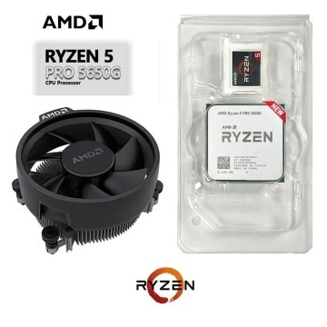 AMD RYZEN 5 PRO 5650G - SOCKET AM4 - RADEON GPU VEGA 7 - 6 CŒURS -12 THREADS - TDP 65 W - APK