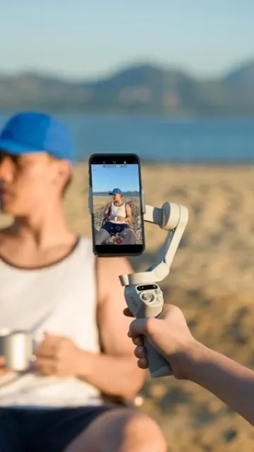 DJI OSMO MOBILE SE STABILISATEUR POUR SMARTPHONE - 4 MULTIPLICATEUR - DJI NACELLE INTELLIGENT -GRIS – Image 8