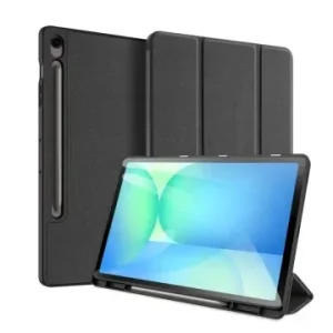 POCHETTE DE PROTECTION POUR SAMSUNG GALAXY TAB S10 FE+ - SILICONE FULL COVERAGE - ANTI SHOCK - SUPPORT S PEN - BLACK