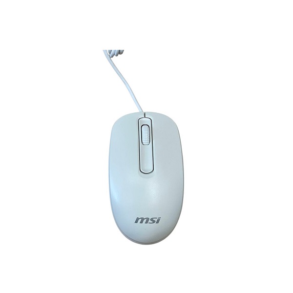 MSI COMBO CLAVIER + SOURIS FILAIRE - SK-9626 MW - AZERTY - USB-A - 100% AVEC PAVÉ NUMÉRIQUE - BLANC – Image 3