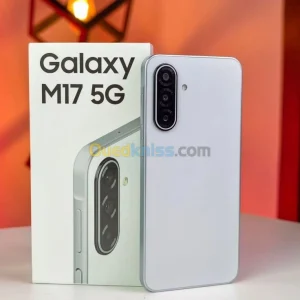 SAMSUNG GALAXY M17 5G - OCTA-CORE PERFORMANT - 4GO - 128 GO - DUAL SIM 5G - 6.6" FHD+ - 6000 mAh - SILVER