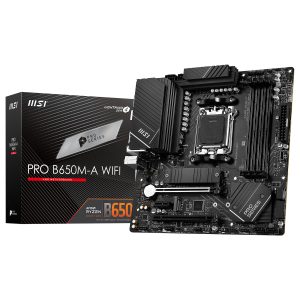 MSI PRO B650M-A WIFI - MICRO ATX AM5 - 4X DDR5 - M.2 PCIE 4.0 - PCIE 4.0 - LAN 2.5 GBE - WI-FI 6E