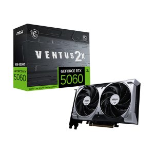 MSI GEFORCE RTX 5060 8G - VENTUS 2X OC - 8GO GDDR7 - HDMI / 3X DISPLAYPORT - DLSS 4 - PCI EXPRESS