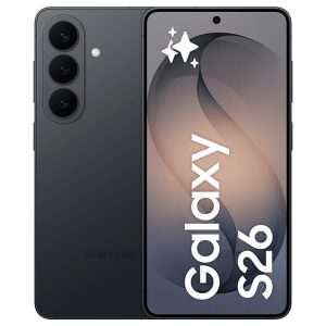 SAMSUNG GALAXY S26 - EXYNOS 2600 - 12GB - 256GB - DUAL SIM - 6.3" AMOLED - 50MP - 5G - USB-C - 4300 MHA - BLACK SM-S942B