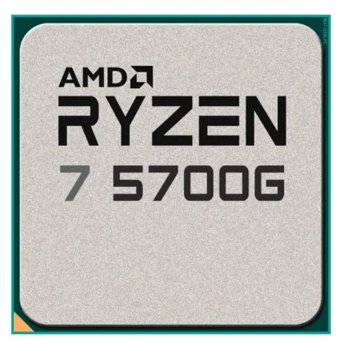 PROCESSEUR AMD RYZEN 7 5700G - SOCKET AM5 - 6-CORE - 12-THREADS - 4.6GHZ - 65W - BOX AVEC VENTILO – Image 2