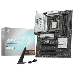 MSI B850 GAMING PLUS WIFI - CARTE MÈRE ATX - SOCKET AM5 - DDR5 - PCIe 5.0 - M.2 - 5GbE - WI-FI 7 - BLACK