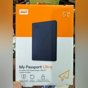 WD MY PASSPORT ULTRA 5TB - DISQUE DUR HDD USB 3.0 - ULTRA FAST - PORTABLE - USB-C - ORIGINAL -BLACK