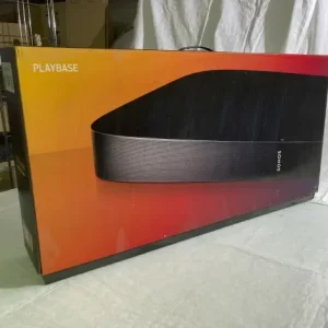 SONOS PLAYBASE BARRE DE SON + 2 X ENCEINTES SONOS ONE SL - SYSTÈME AUDIO SANS FIL - WI-FI - HOME CINÉMA - BLACK