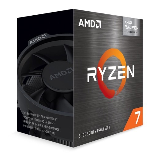 PROCESSEUR AMD RYZEN 7 5700G - SOCKET AM5 - 6-CORE - 12-THREADS - 4.6GHZ - 65W - BOX AVEC VENTILO