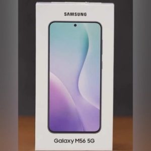 SAMSUNG GALAXY M56 5G - OCTA-CORE - 8GB - 256GB - DUAL SIM - 6.7" SUPER AMOLED - 50 MPXL - 5000 MAH - BLACK SM-M566B/DS