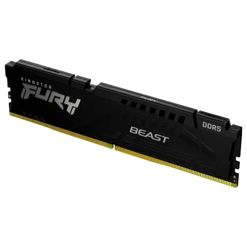 KINGSTON FURY BEAST - 16GO DDR5 - 1 BARRETTE 16GO - 5600MHZ CL40 - XMP 3.0 - AMD/INTEL - BLACK