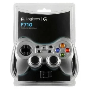 LOGITECH F710 - MANETTE DE JEU SANS FIL - GAMEPAD - VIBRATION - USB - PILES - RÉCEPTEUR SANS FIL - GRIS
