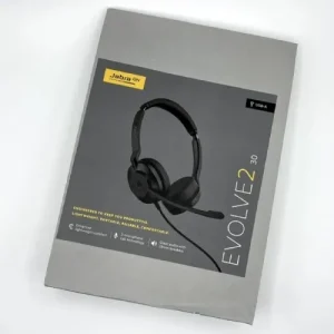 JABRA EVOLVE2 30 SE - CASQUE STÉRÉO PROFESSIONNEL AVEC MICRO USB-A - PLUG & PLAY - RÉTRACTABLE - BLACK