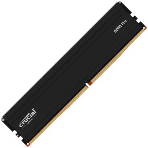 RAM CRUCIAL PRO 16GB DDR5 5600MHZ - MÉMOIRE RAM DESKTOP - HAUTE PERFORMANCE - BLACK