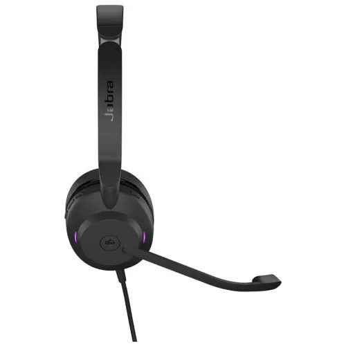 JABRA EVOLVE2 30 SE - CASQUE STÉRÉO PROFESSIONNEL AVEC MICRO USB-A - PLUG & PLAY - RÉTRACTABLE - BLACK – Image 3