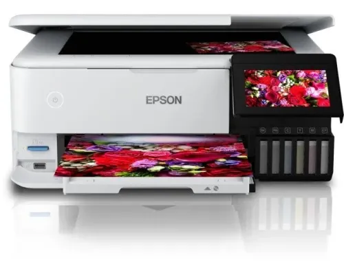EPSON ECOTANK L8160 - IMPRIMANTE MULTIFONCTION A4 - JET D'ENCRE - RECTO VERSO - WIFI - STANDARD + PHOTO - 6 COULEURS – Image 3