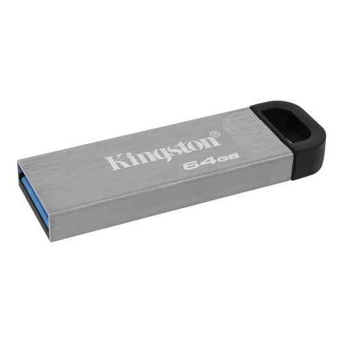 KINGSTON DATATRAVELER KYSON - FALSH DISQUE 128GB - JUSQU'À 200 MB/S - USB TYPE-A 3.2 - BLACK – Image 3