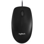 LOGITECH MOUSE M100 - SOURIS FILAIRE - AMBIDEXTRE - CAPTEUR OPTIQUE 1000 DPI - 3 BOUTONS - BLACK