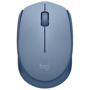 LOGITECH M171 WIRELESS MOUSE - SOURIS SANS FIL - AMBIDEXTRE - USB 2.4 GHZ - CAPTEUR OPTIQUE - 3 BOUTONS - BLEU & GRIS