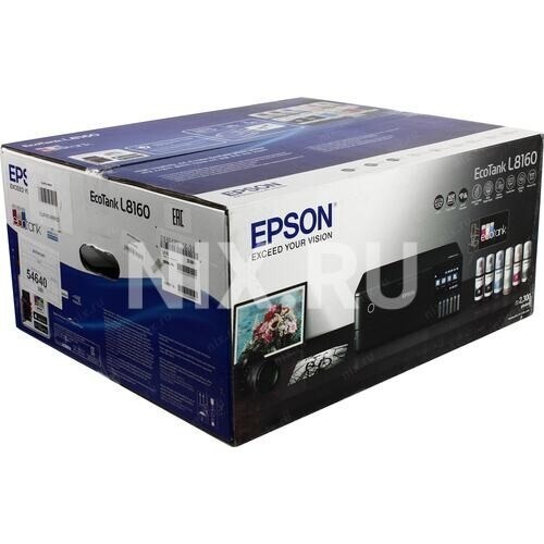 EPSON ECOTANK L8160 - IMPRIMANTE MULTIFONCTION A4 - JET D'ENCRE - RECTO VERSO - WIFI - STANDARD + PHOTO - 6 COULEURS – Image 2