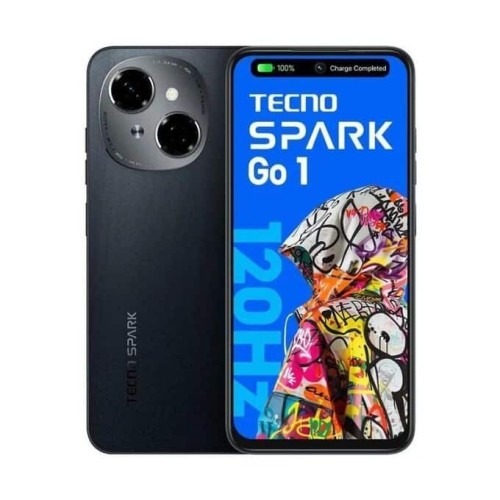 SMARTPHONE TECNO SPARK GO1 KL4 - DUAL SIM - 3 + 3GB EXTENDED - 64GB - 6,67" 120HZ IPS - 13MPXL - 5000 MAH – Image 2