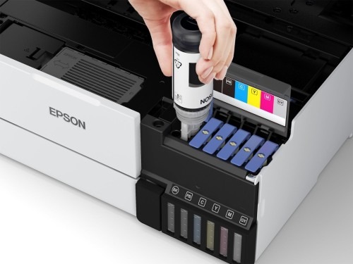 EPSON ECOTANK L8160 - IMPRIMANTE MULTIFONCTION A4 - JET D'ENCRE - RECTO VERSO - WIFI - STANDARD + PHOTO - 6 COULEURS – Image 4