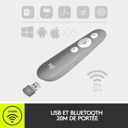 Logitech R500s - Télécommande de présentation - 3 boutons – Image 4