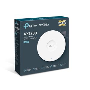 TP-LINK EAP610 OUTDOOR - POINT D'ACCÈS AX1800 WIFI6 - INDOOR OUTDOOR IP67 - MESH OMADA - BLANC