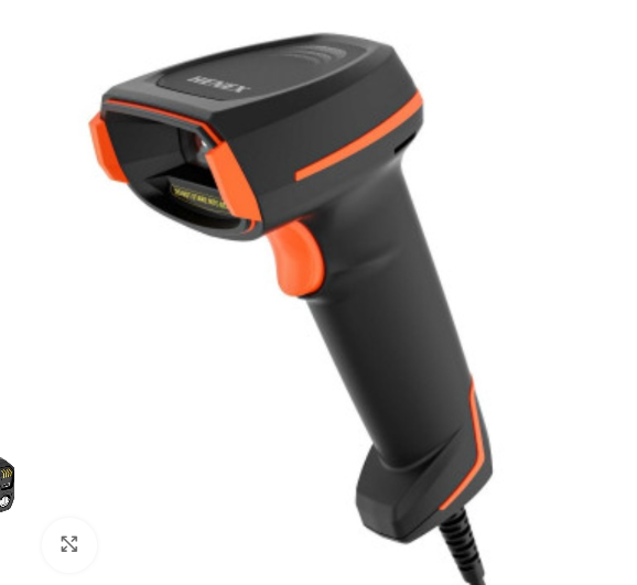 HENEX HC-4208S - DOUCHETTE LECTURE CODE À BARRE 2D FILAIRE - USB/RS232 - IP52 - PLUG & PLAY - BLACK – Image 2