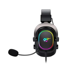 HAVIT GAMENOTE H2002P BLACK - CASQUE GAMING FILAIRE USB 7.1 - SON SURROUND - MICROPHONE FLEXIBLE - RGB - CONFORTABLE - BLACK