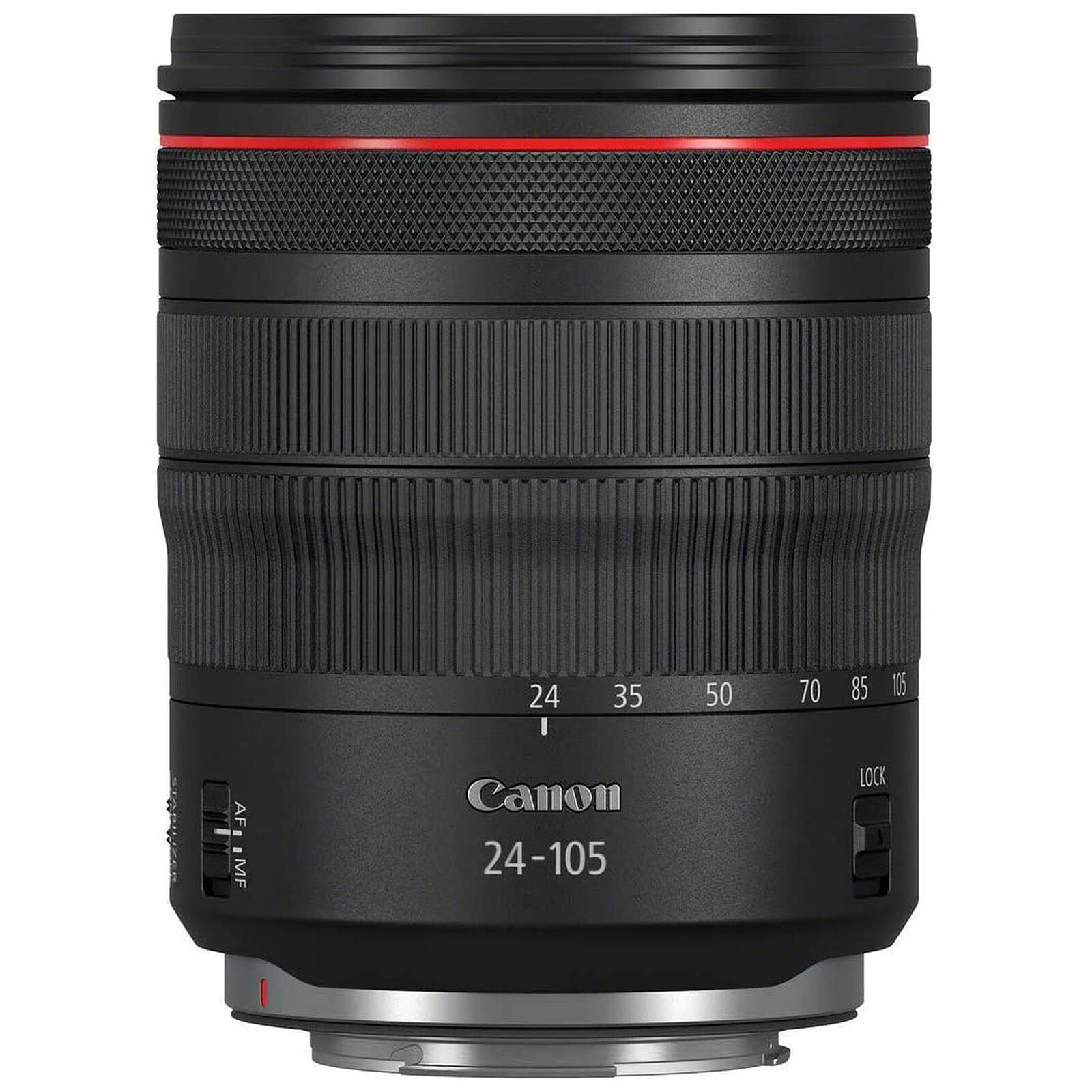 CANON OBJECTIF EF 24-105mm - F/4L IS II USM - APS-C - 3 VITESSES - FOCALE AJUSTABLE - MÉTAL - NOIR