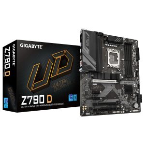 GIGABYTE Z790 D - CARTE MÈRE ATX - SOCKET LGA 1700 - 4 X DDR5 - 1 X PCIE 5.0 X16 - 3 X M.2 PCIE 4.0 NVME - LAN 2.5GBE - USB 3.1 - BLACK
