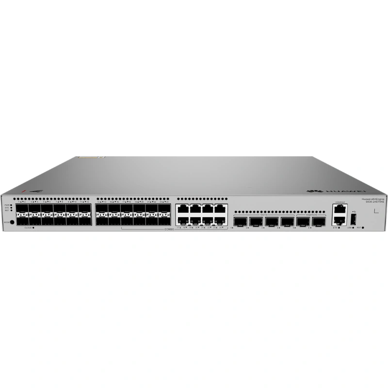HUAWEI eKIT S530-24ST4XE - SWITCH MANAGEABLE L3 - 24 PORTS SFP GIGABIT - 4 PORTS 10GE SFP+ - BLACK – Image 3