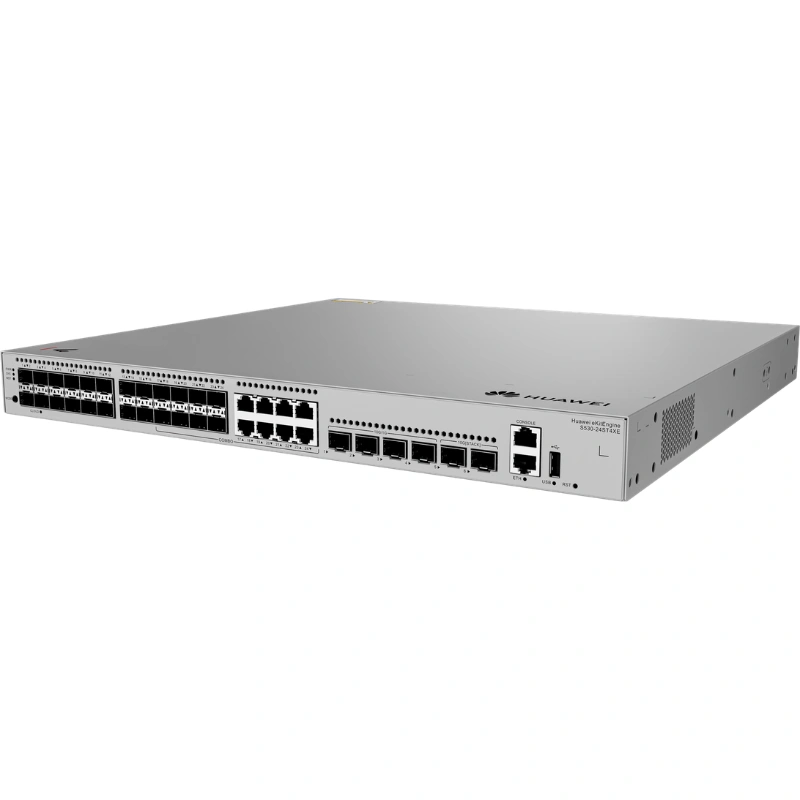 HUAWEI eKIT S530-24ST4XE - SWITCH MANAGEABLE L3 - 24 PORTS SFP GIGABIT - 4 PORTS 10GE SFP+ - BLACK – Image 4
