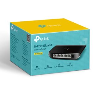 TP-LINK SWITCH DE BUREAU TL-SG1005D - 5 PORTS GIGABIT - 1000 MBPS - NOIR